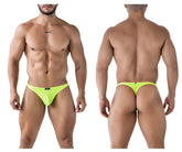 Xtremen 91226 Mikrofaser-Strings Farbe Neongrün